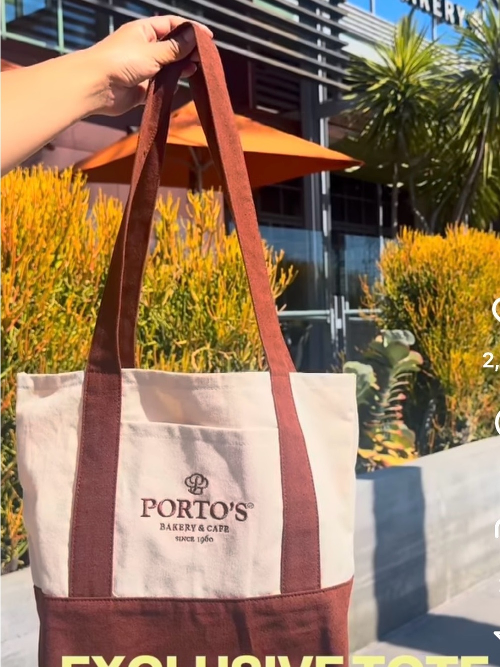 Exclusive Porto’s Bakery Tote Bag